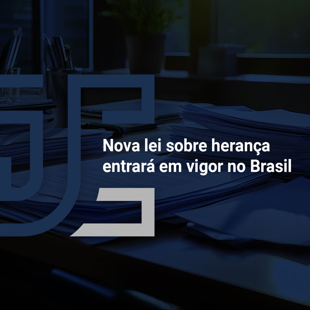 Nova lei sobre herança entrará em vigor