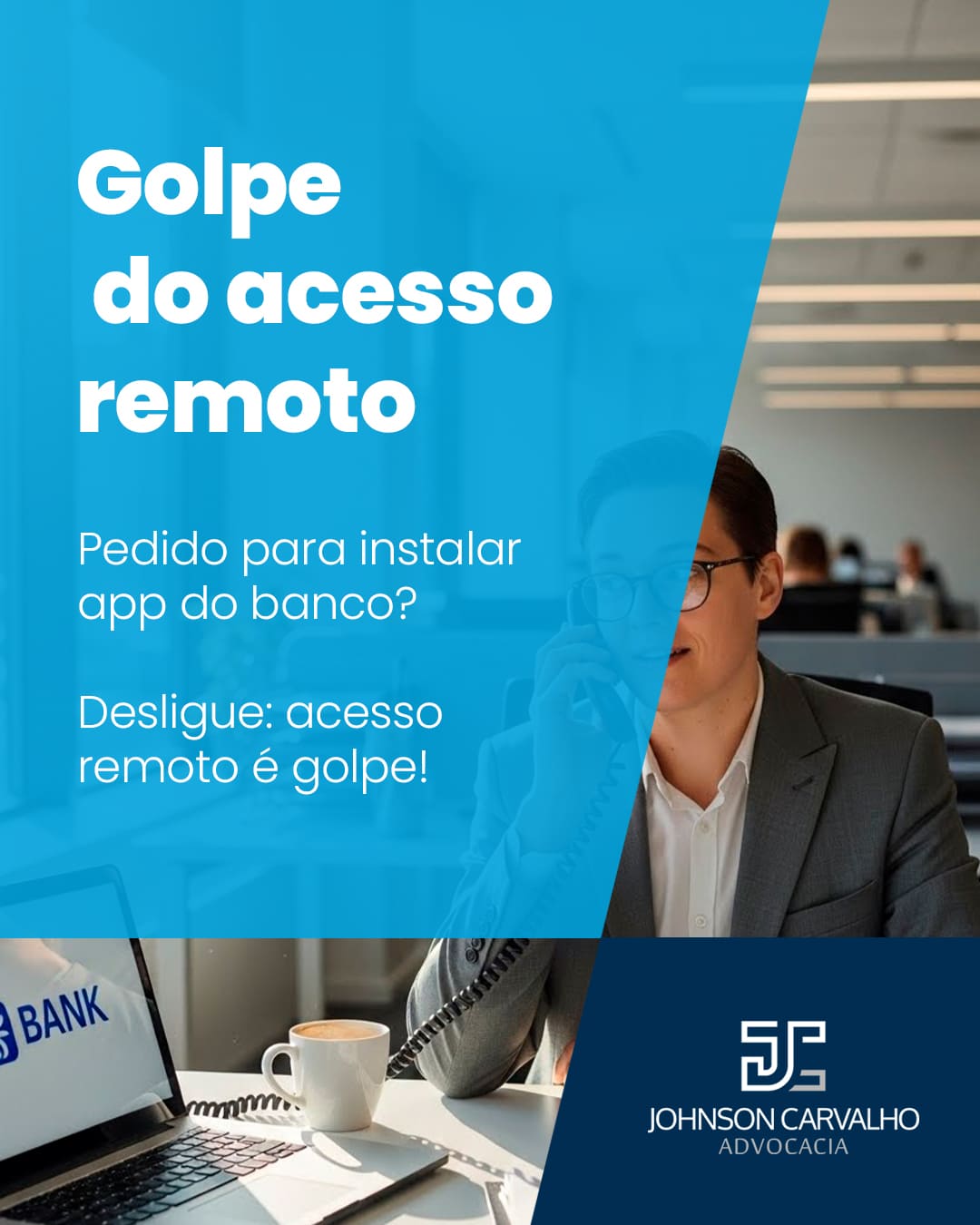 Golpe do acesso remoto ou mão fantasma