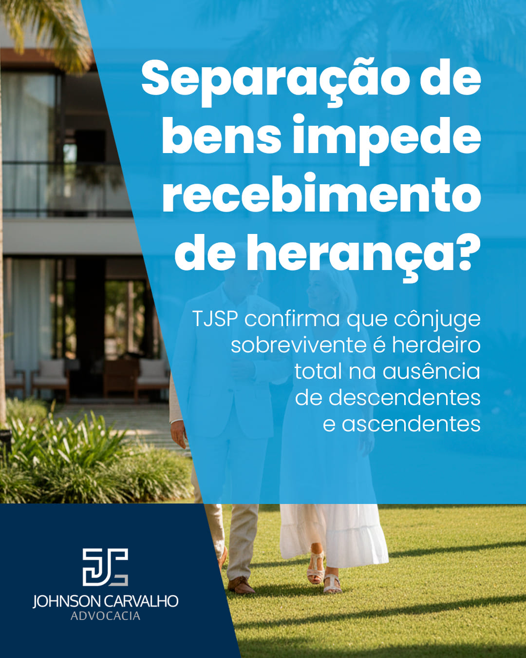 Separação de bens impede recebimento de herança?
