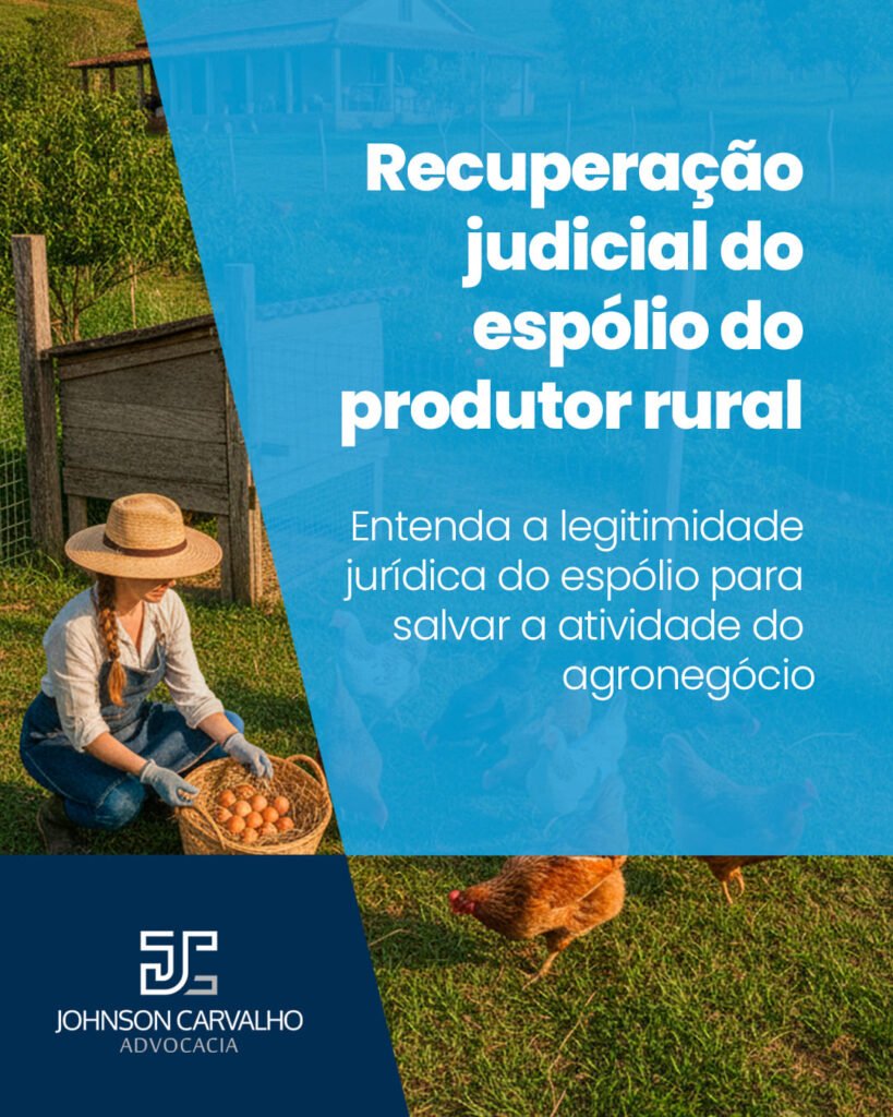 Recuperação judicial do espólio do produtor rural